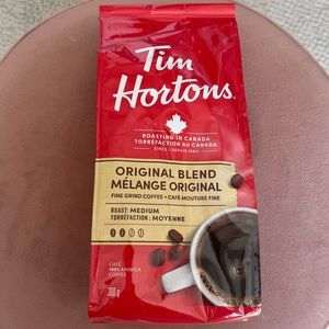 FREE WITH PURCHASE - Tim Horton’s Coffee